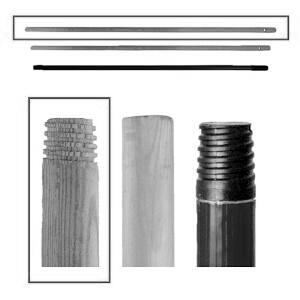 Wooden Stick With 1.2 M Thread