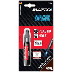 Blufixx Dark Brown Plastic And