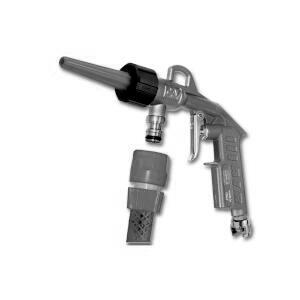 Blowing And Washing Gun With W