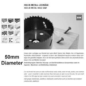 BI-METAL HOLE SAW 50MM