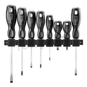 Screwdrivers, Set of 8 Pcs., S