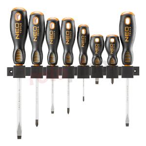 Screwdrivers, Set of 8 Pcs., S