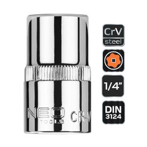 Hexagonal Socket, 1/4, Manufac