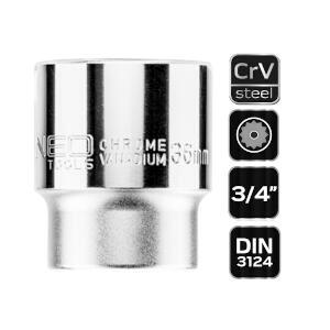 Bi-Hexagonal Socket, 3/4, Crv 