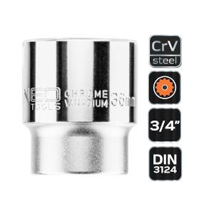 Bi-Hexagonal Socket, 3/4, Crv 