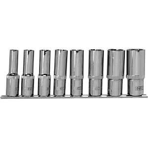 Long Spline Sockets, 1/2, Set 