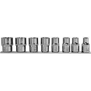 Spline Sockets, 1/2, Set of 8 