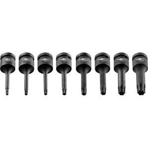 Torx Impact Wrenches, 1/2, 9 P