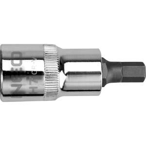 Hexagonal Bit On Socket, 1/2",