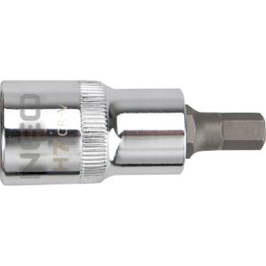 Hexagonal Bit On Socket, 1/2",