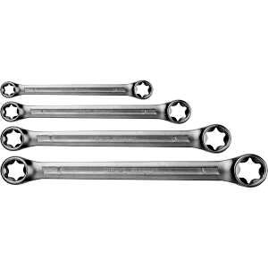 Torx Ring Spanners T6–T24, 4 P