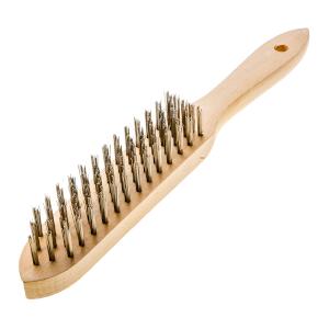 Wire Brush, Wooden Handle
