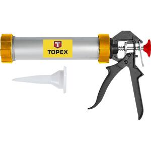 Caulking Gun, Steel Aluminum, 