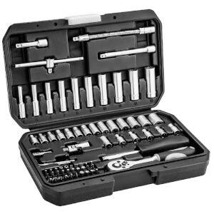 H/D Socket Set 1/4 72Pcs