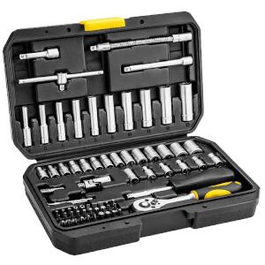 H/D Socket Set 1/4 72Pcs