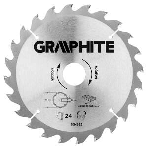 Carbide Saw Blade 185mm 24T