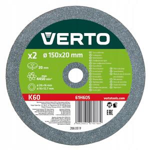 2 Pieces Bench Grinder Disc 15