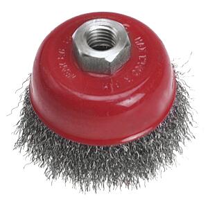 A/G Cup Brush Crimped Wire 100
