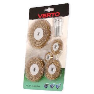 5 Pieces Wire Brush Set