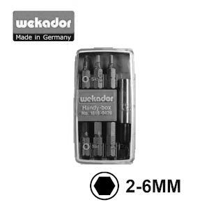 7Pcs. Hex Bit Set Con