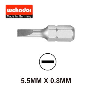 Flat Bit Con 25mm 5.5mm X 0.8m