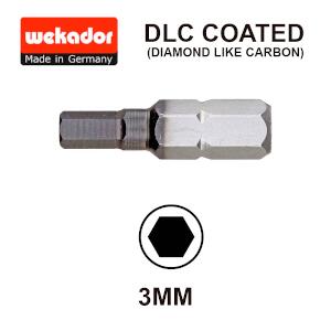 Hex Bit Diamond 25mm 3mm