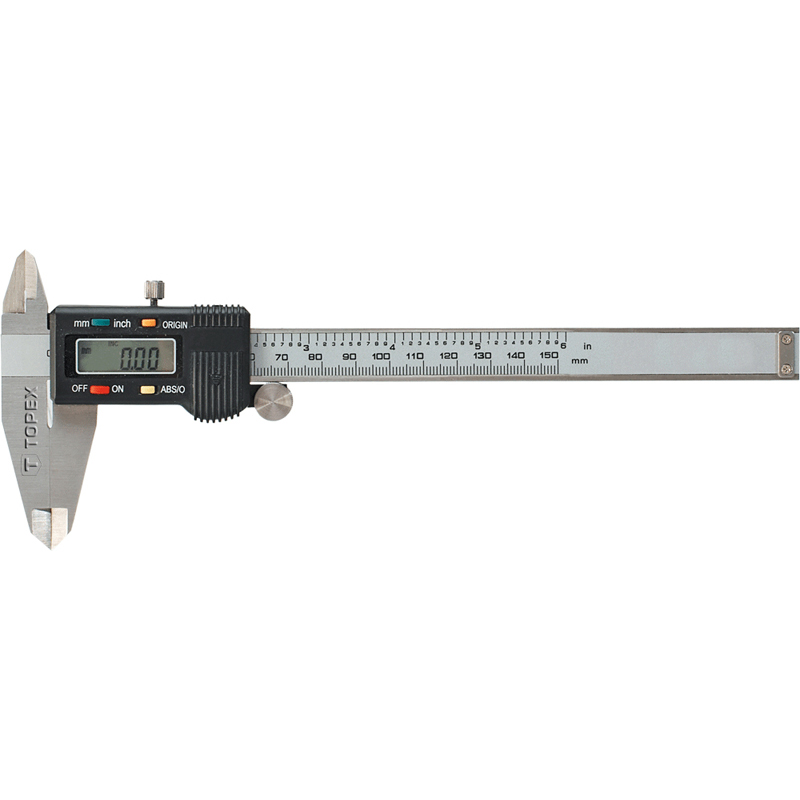 Digital Caliper, 150 Mm, Length 235 Mm, Measurement Accuracy ±0.02 Mm ...